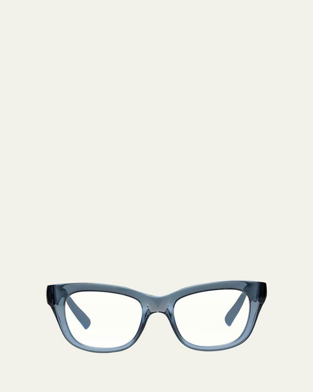 The Hate Relax Me Square Plastic Reading Glasses